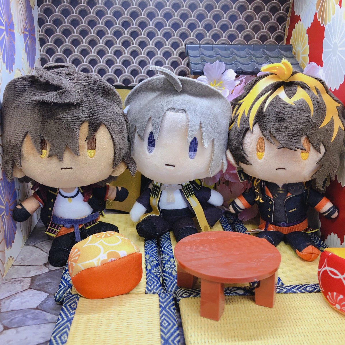 プライズ情報】 「刀剣乱舞ONLINE ゴム紐付き御伴散歩ぬいぐるみ3