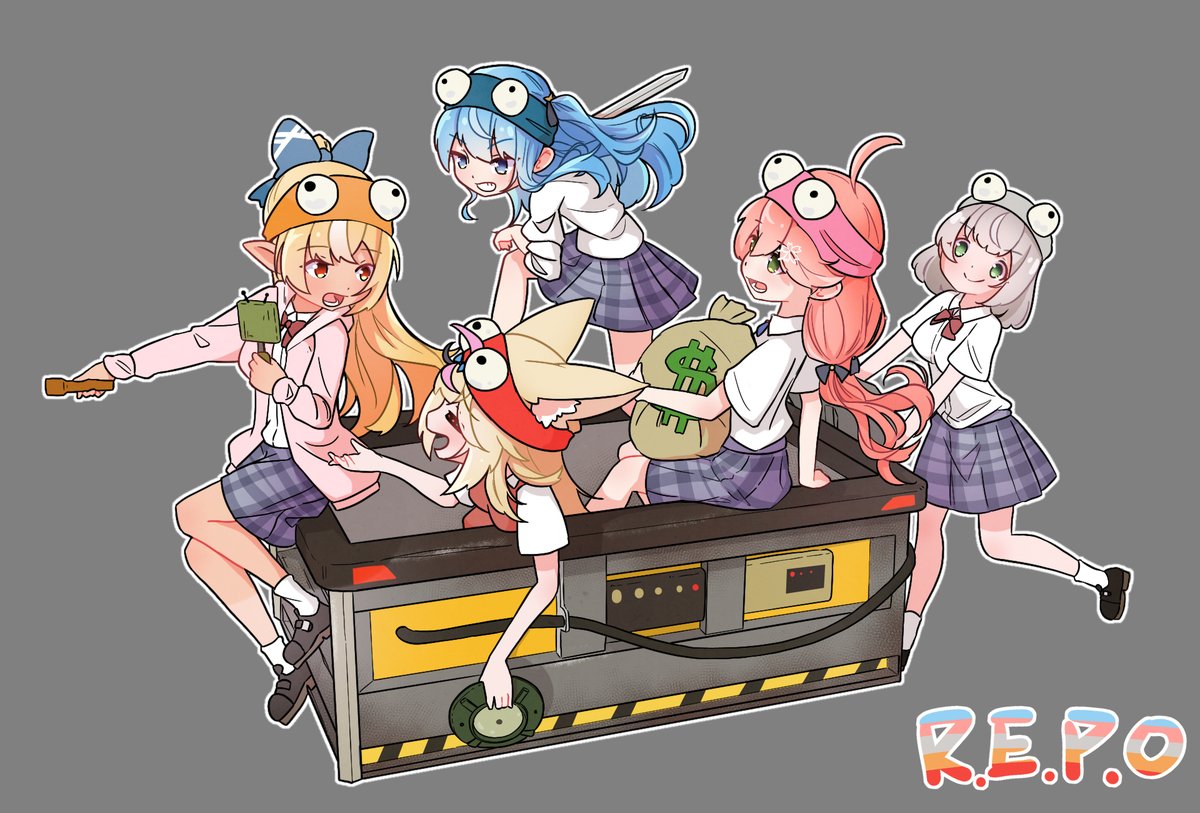 星街すいせい ,尾丸ポルカ ,さくらみこ ,不知火フレア ,白銀ノエル