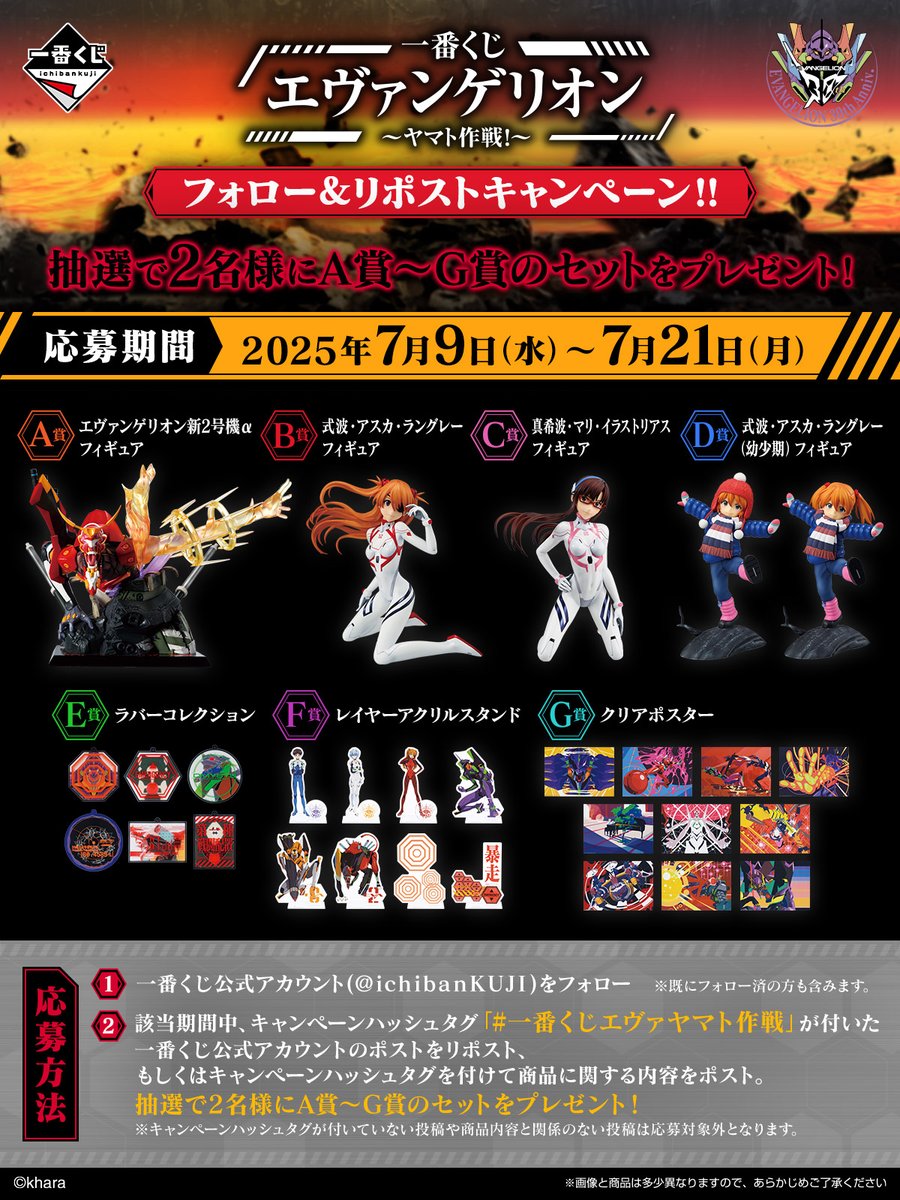 ◤◢◤◢◤◢◤◢◤◢◤◢◤◢◤◢ 一番くじ エヴァンゲリオン