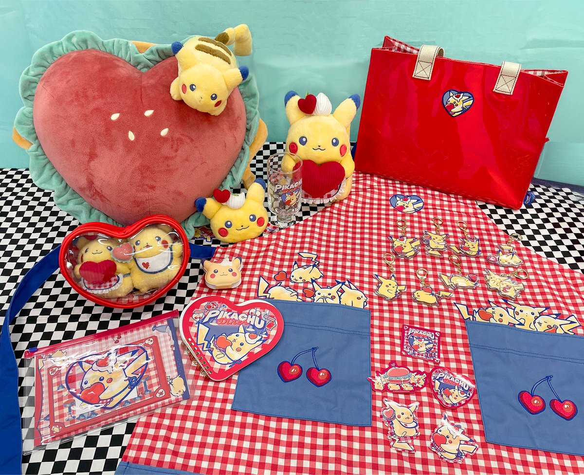 ポケセンオンラインで「PIKACHU DINER」の商品ページが公開されました
