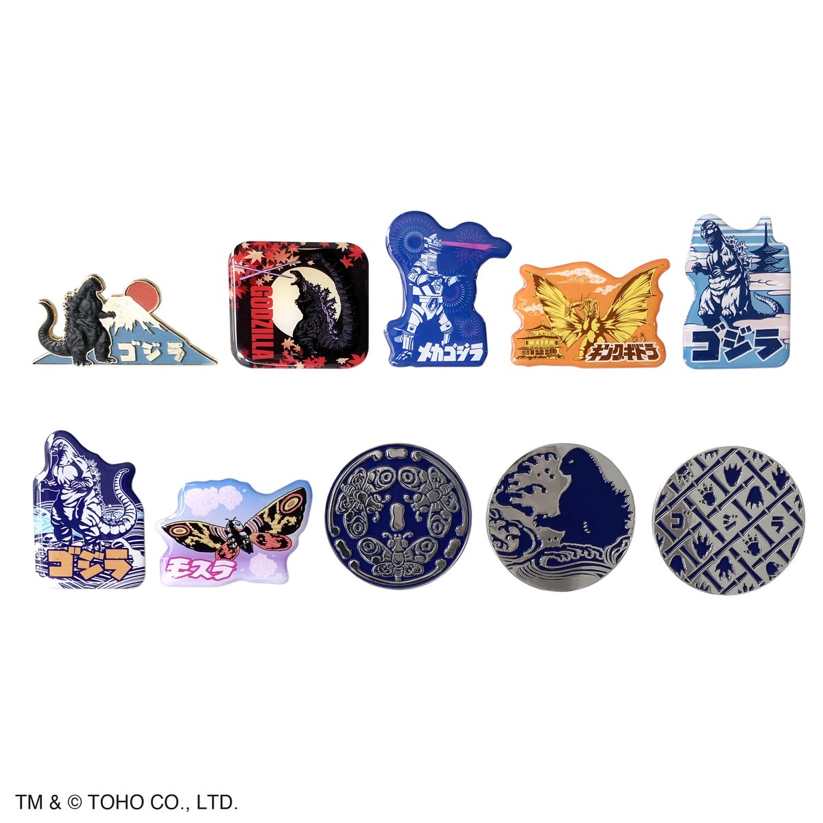 お知らせ】 #東宝ゴジラ新商品 ゴジラが様々な日本モチーフとコラボ