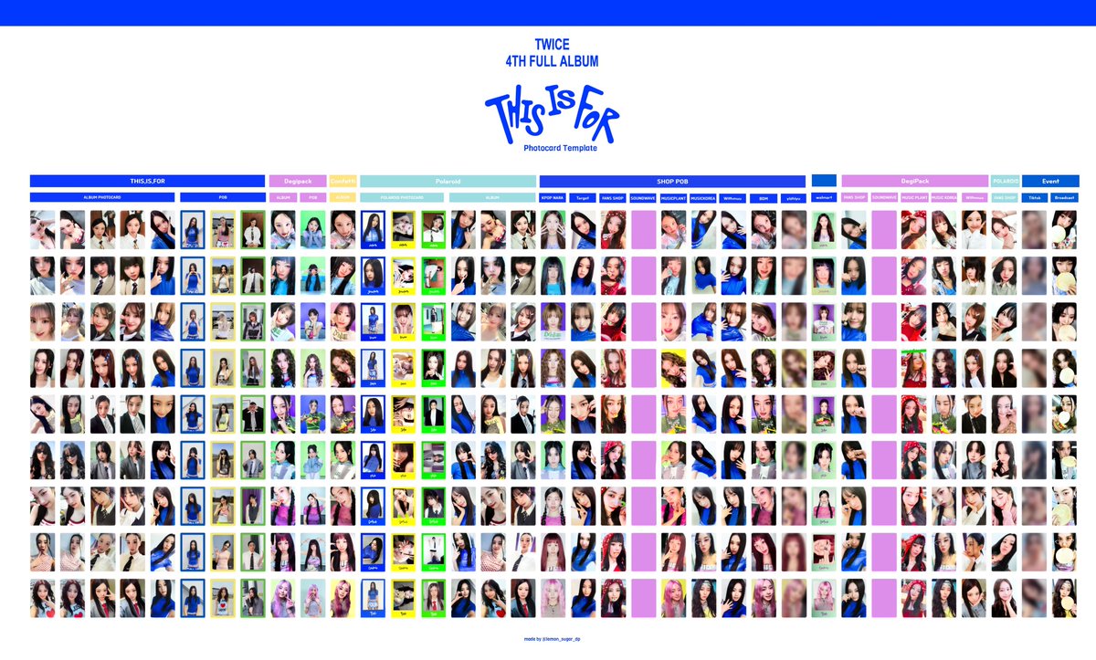 TWICE トレカ コンプ for ラントレ is ソウルコン ② this