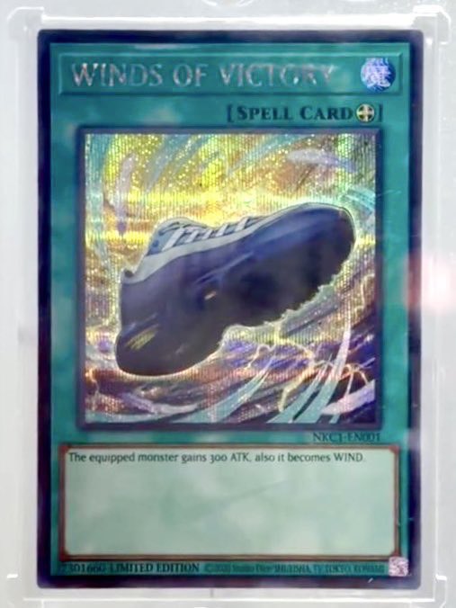 ナイキ×遊戯王コラボ 毒サソリの罠 WINDS OF VICTORY カラーのエア
