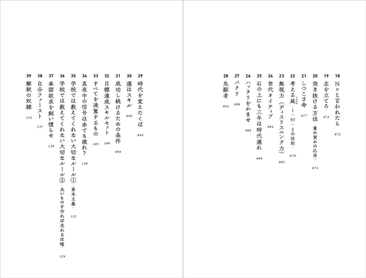 命の燃やし方」の目次解禁です 本書では「命を燃やす」を「自分らしく