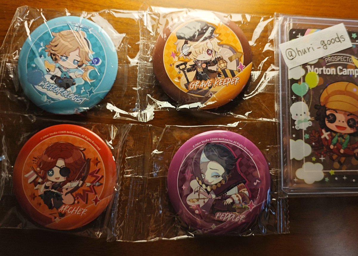 第五人格 IJL 幻灯師 特典 缶バッジ オフラインイベント S115915120