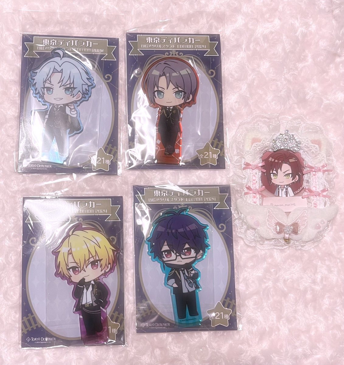 東京ディバンカー 特典 缶バッジ バッグチャーム エド HH1コレクション