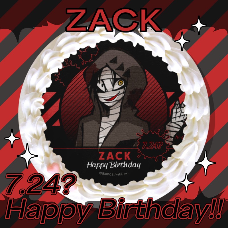 殺戮の天使』 本日7月24日？は #ザック のお誕生日‼ ✨HAPPY BIRTHDAY