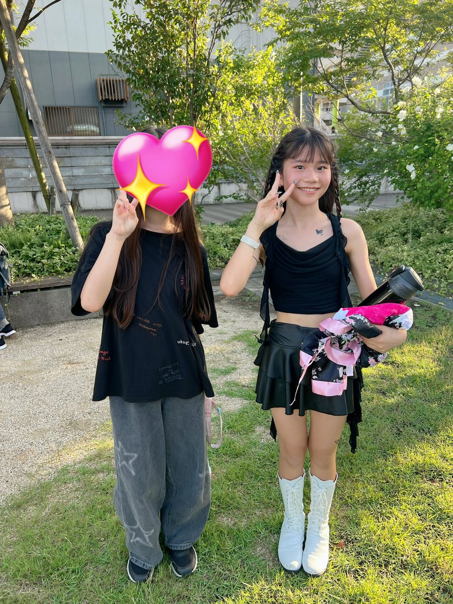 学校のお友だちとダンスのお友だち🫶🏻 ありがとう♡♡ #榊原ねね js6