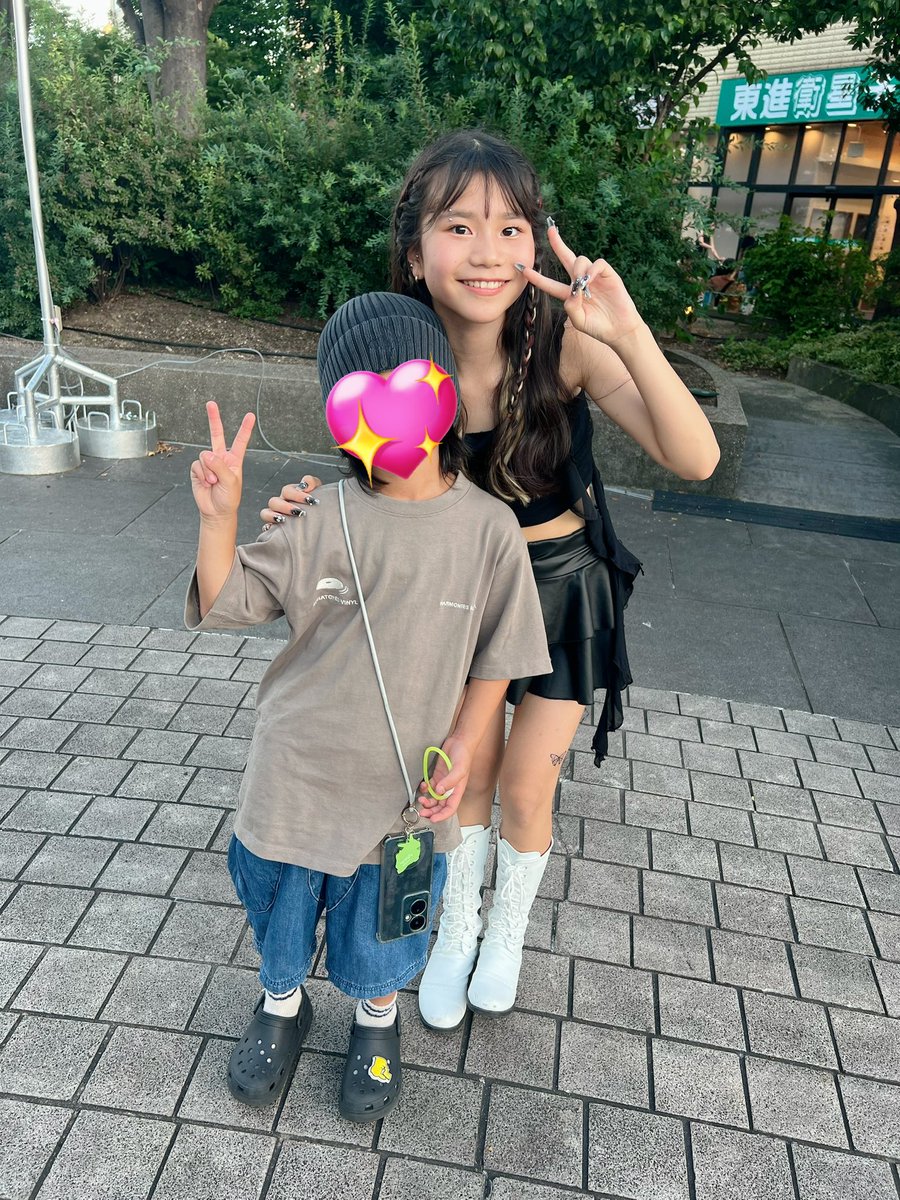 学校のお友だちとダンスのお友だち🫶🏻 ありがとう♡♡ #榊原ねね js6