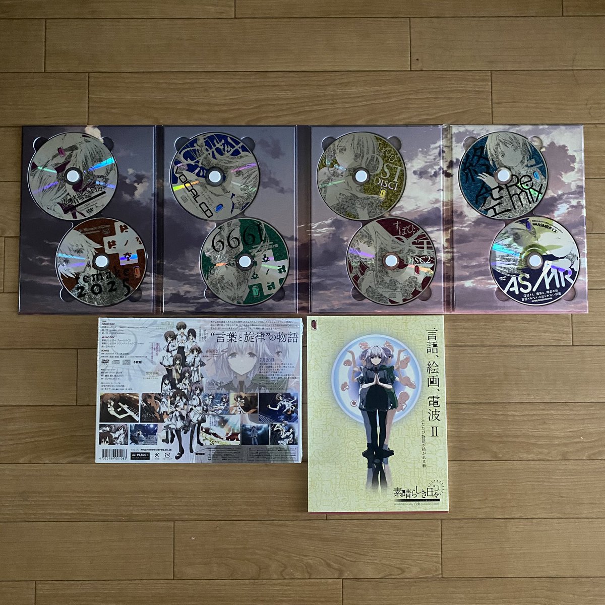 素晴らしき日々 ～不連続存在～ 15th Anniversary Edition届いた！この