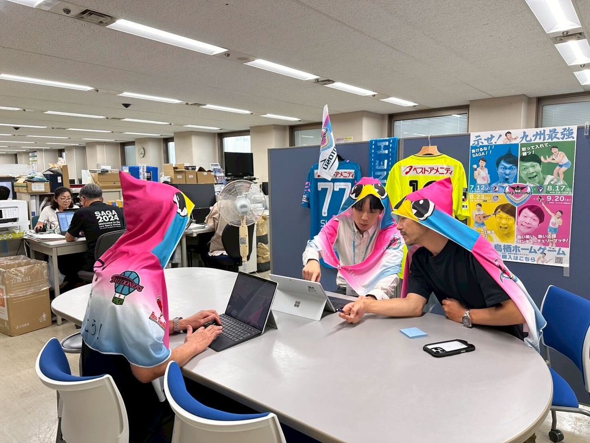 🩵スーパークールタオル着用企業様のご紹介🩷 #佐賀県 様に、スーパー