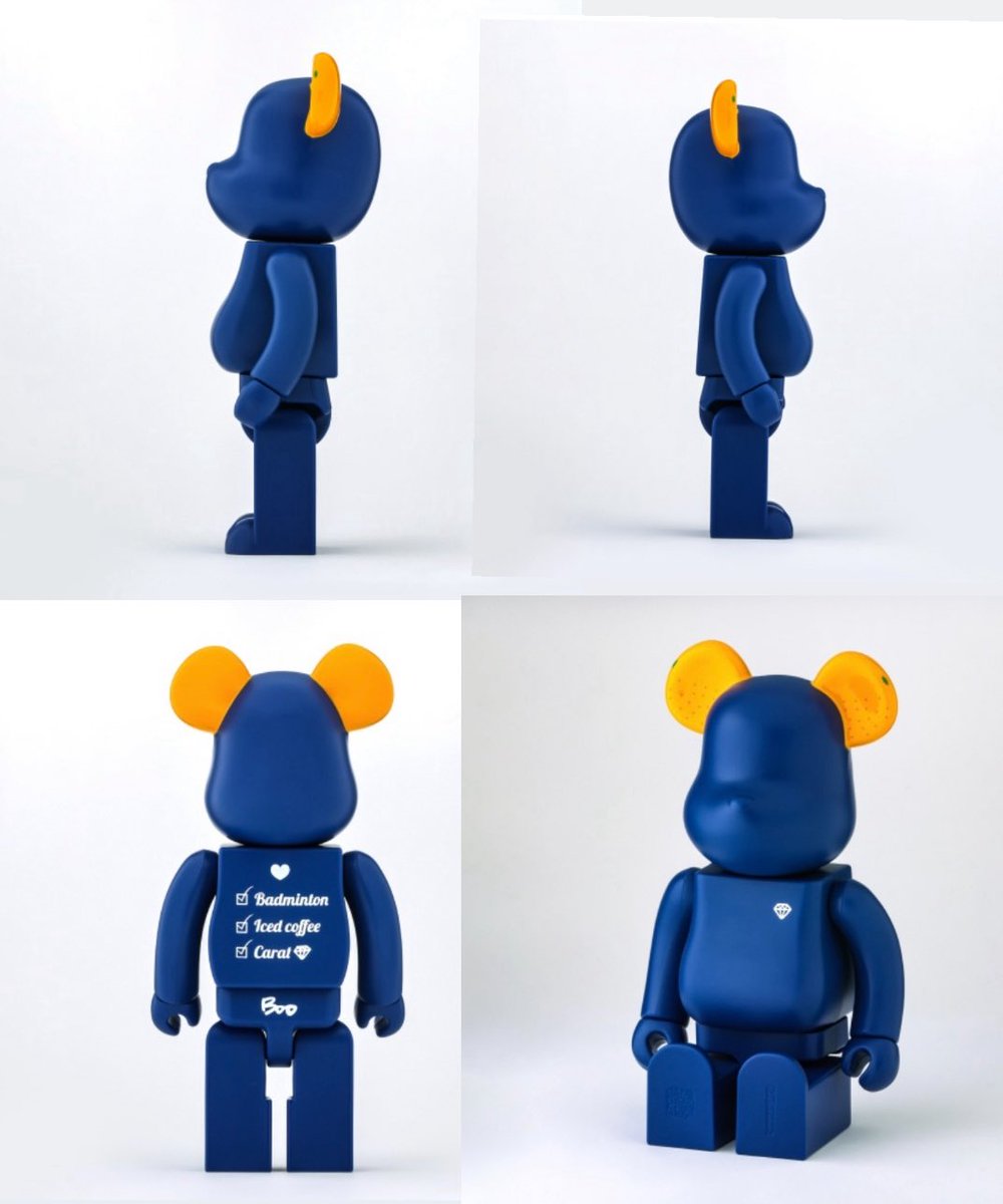 セブチとベアブリックのコラボ ○トレカ付 400%17,000円 ○キーリング