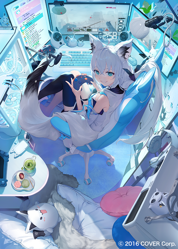 描かせていただきました！ 初のホロカイラストでした