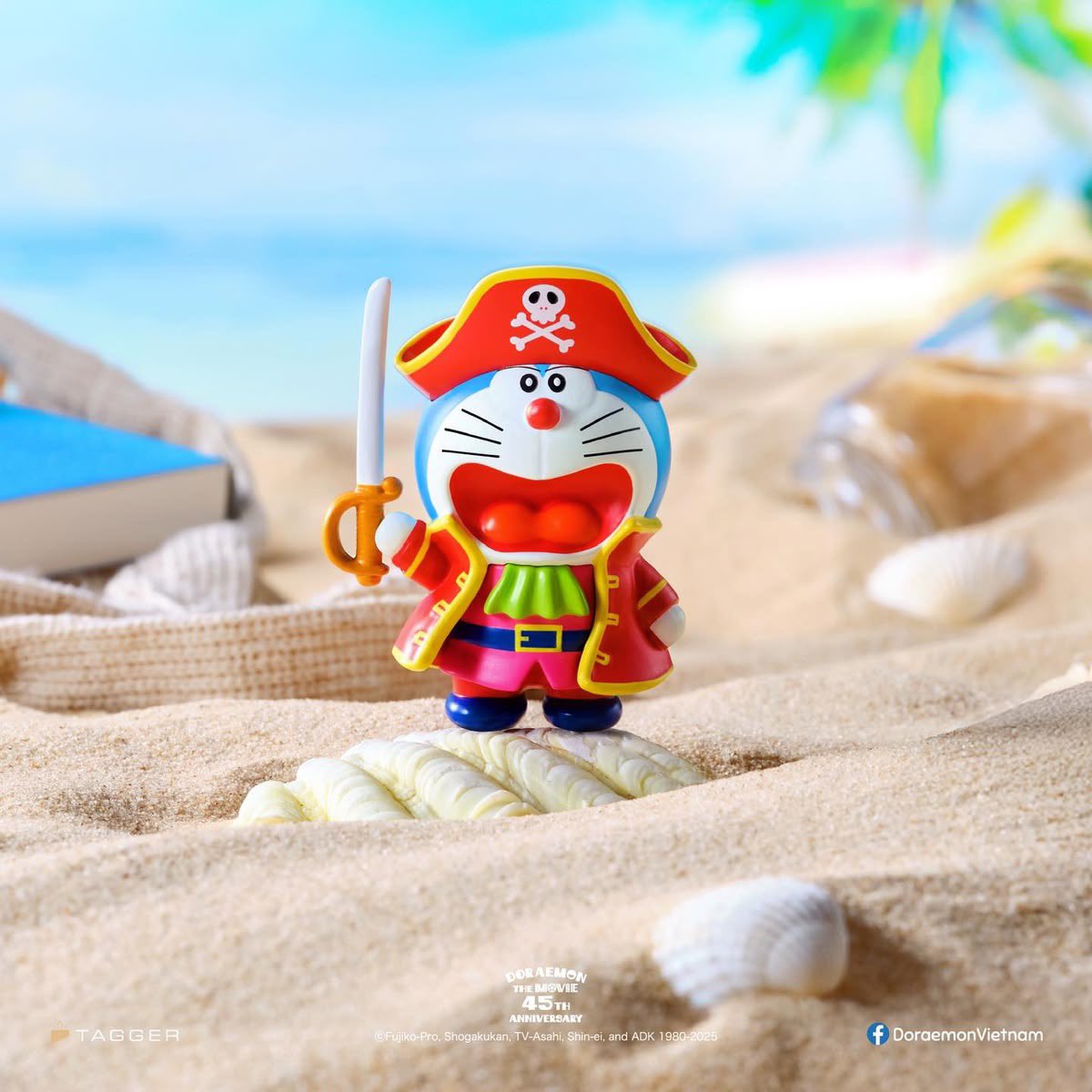 ドラえもん映画45周年フィギュアセット、個別のフィギュア写真も出てい