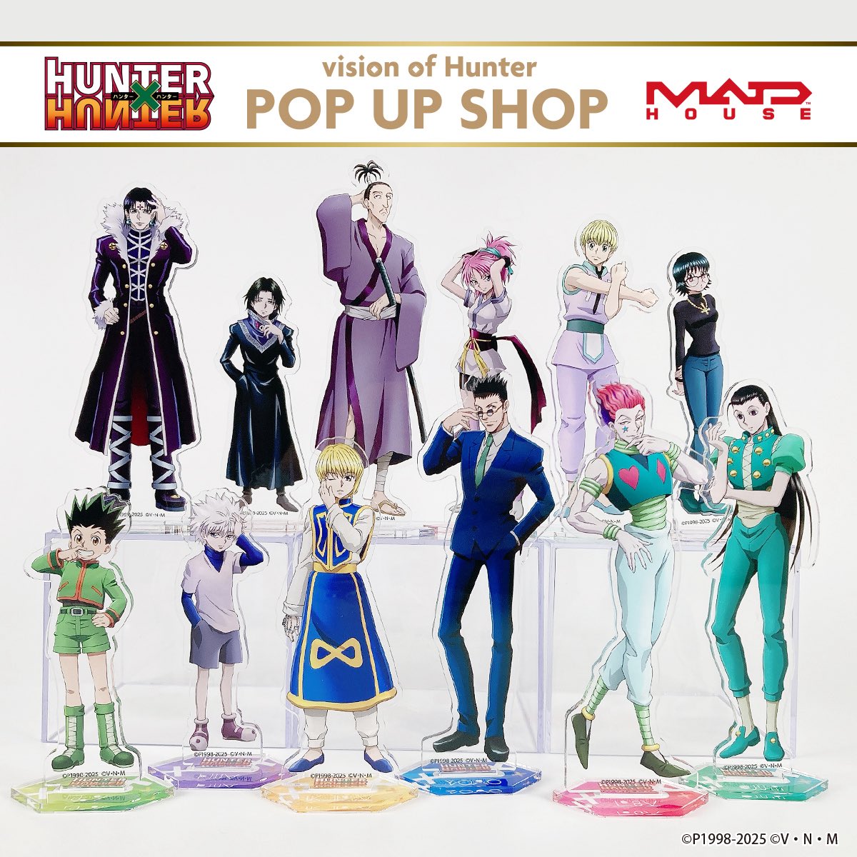 TVアニメ『HUNTER×HUNTER』POP UP SHOP 〜vision of Hunter〜 アクリル