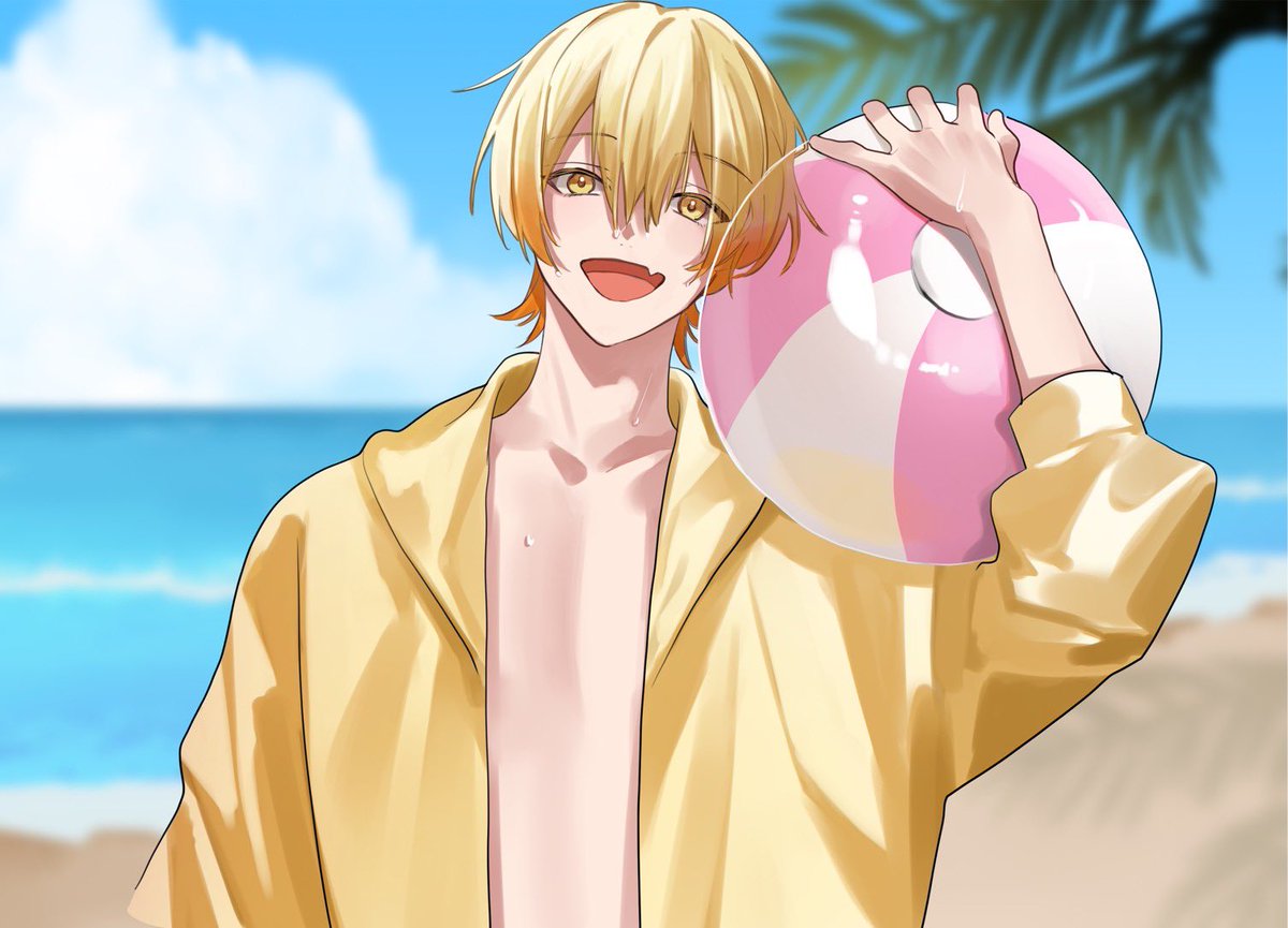 暑さ吹き飛ばすくらいおはよう欲しい 8月夏は最高の思い出作ろうビーム