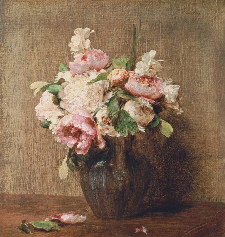 paintings by Henri Fantin-Latour (1836-1904)
