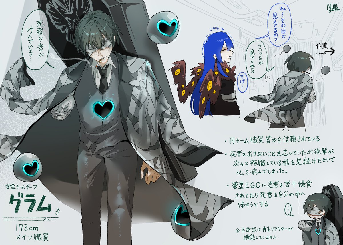 自職員/グラム #LobotomyCorporation #ロボトミ