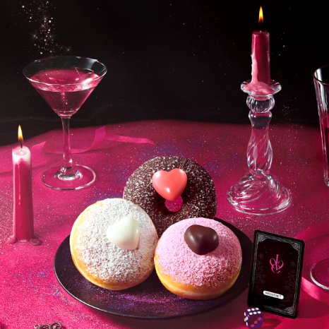 クリスピークリームドーナツとIVEのコラボドーナツがめちゃかわ