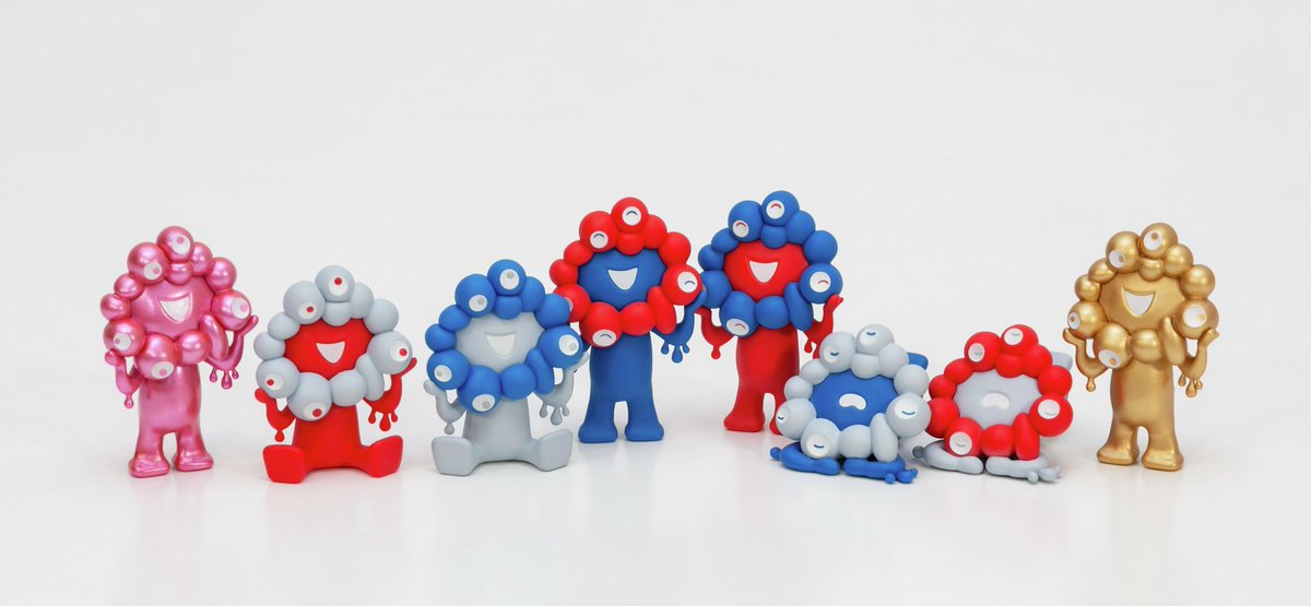 🔴お知らせ ＜海洋堂＞ミャクミャクカプセルフィギュア 全6種+ラッキー