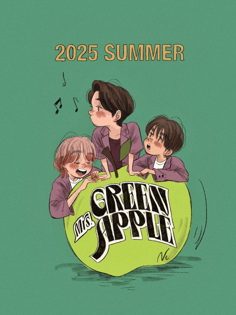 🍏 #MrsGREENAPPLE #大森元貴 #若井滉斗 #藤澤涼架