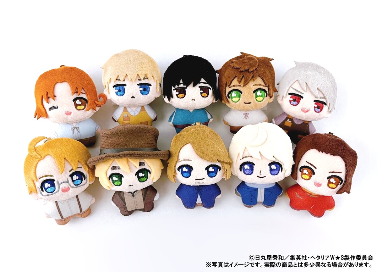 予約受付中】 アニメ「ヘタリア World☆Stars」 みにちゃむマスコット