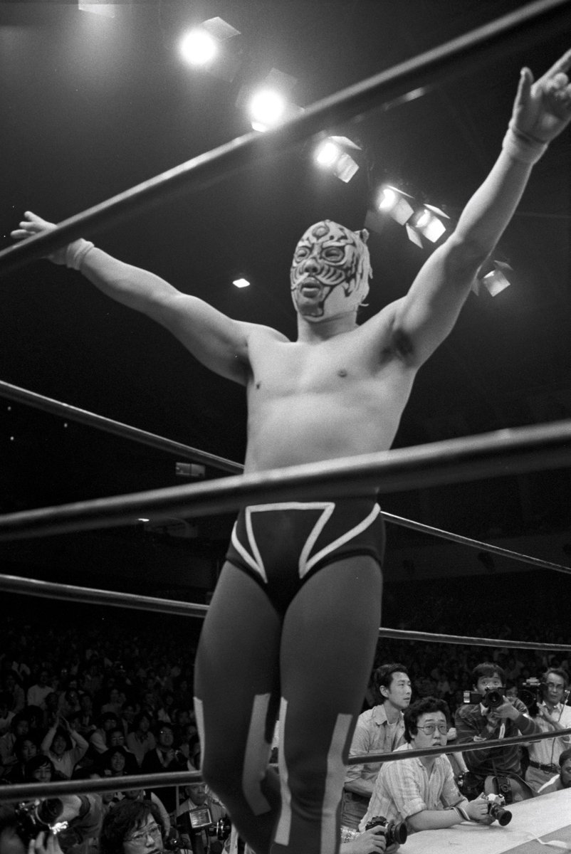 初代タイガーマスク 初登場】 8月17日(日)14時 #INOKIEXPO に ”闘神