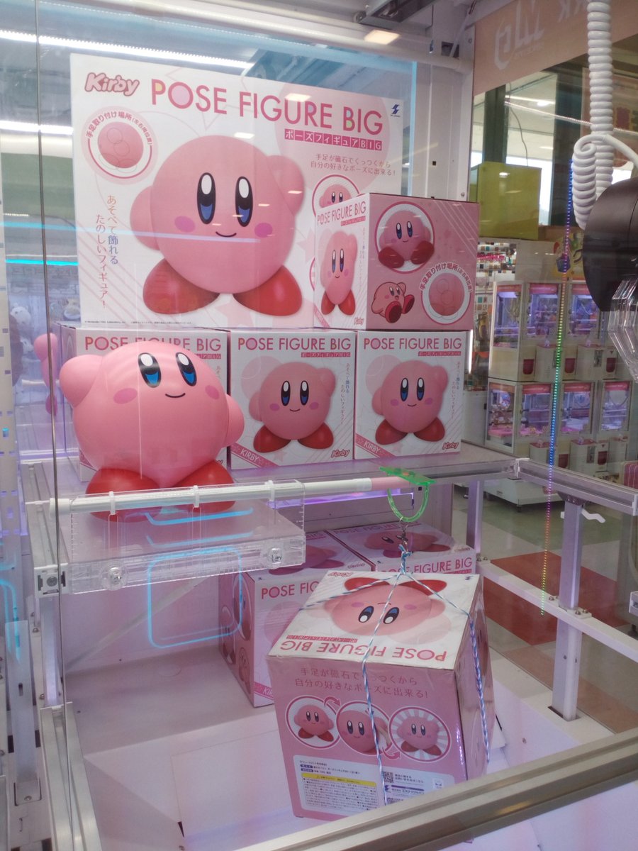 ☆新景品情報☆】 星のカービィ ポーズフィギュアBIG 入荷いたし