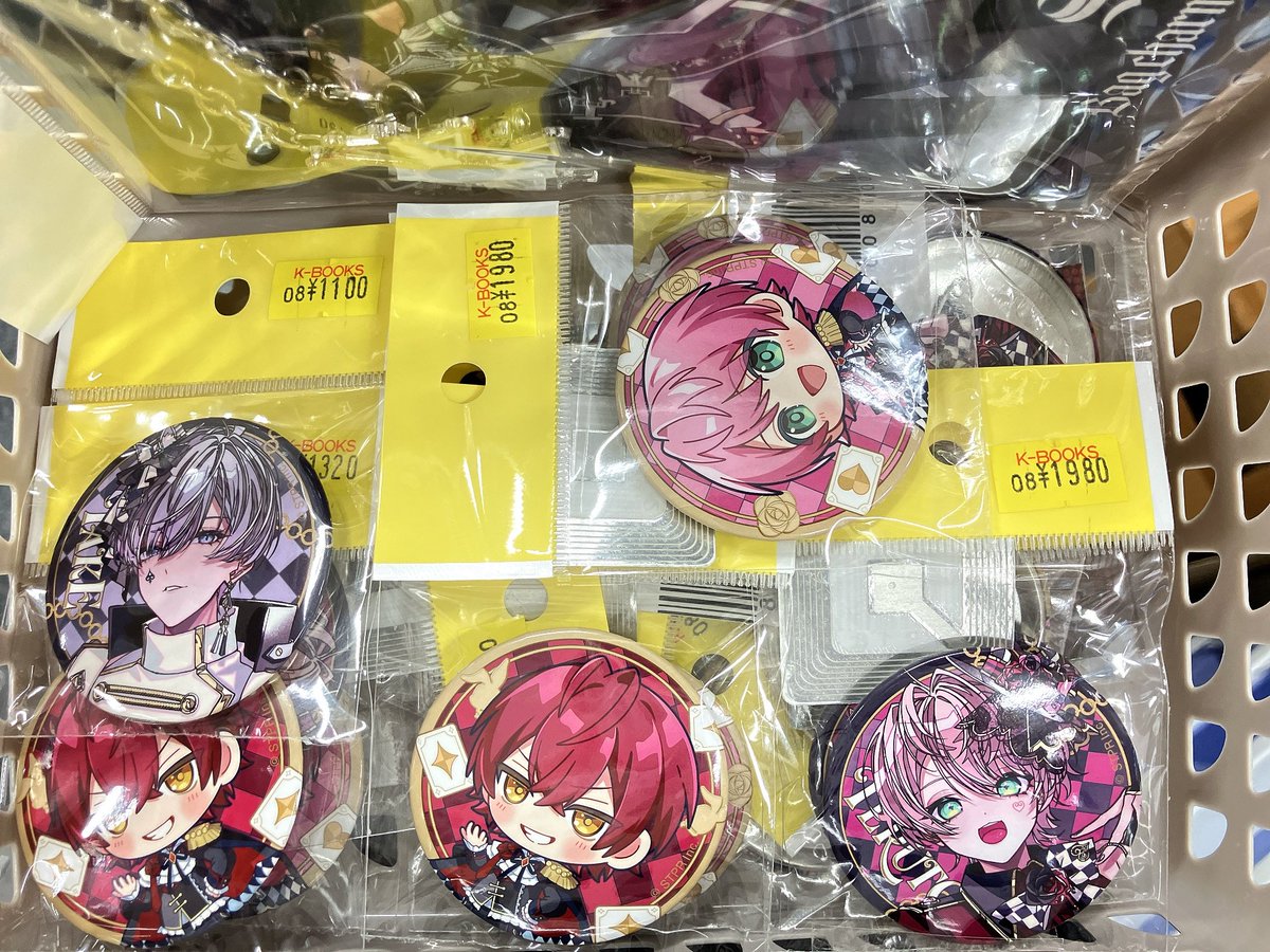 入荷情報】 KnightX 騎士X / KnightA 騎士A 缶バッジ ブロマイド