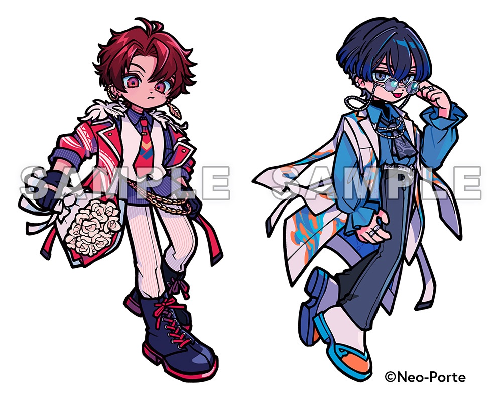 お知らせ】 Neo-Porte 4期生 青桐エイトさん・柊ツルギさんの2周年記念