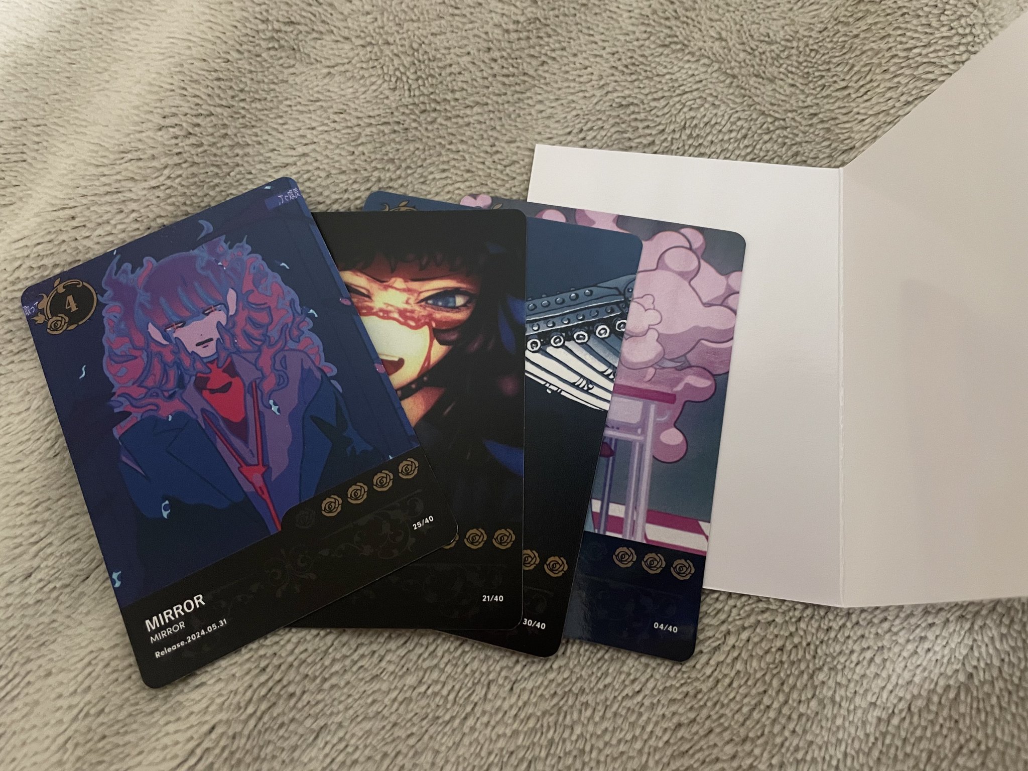 Ado 人狼カード 全5種コンプ➕カムパネルラチェキトレカ Ado 人狼