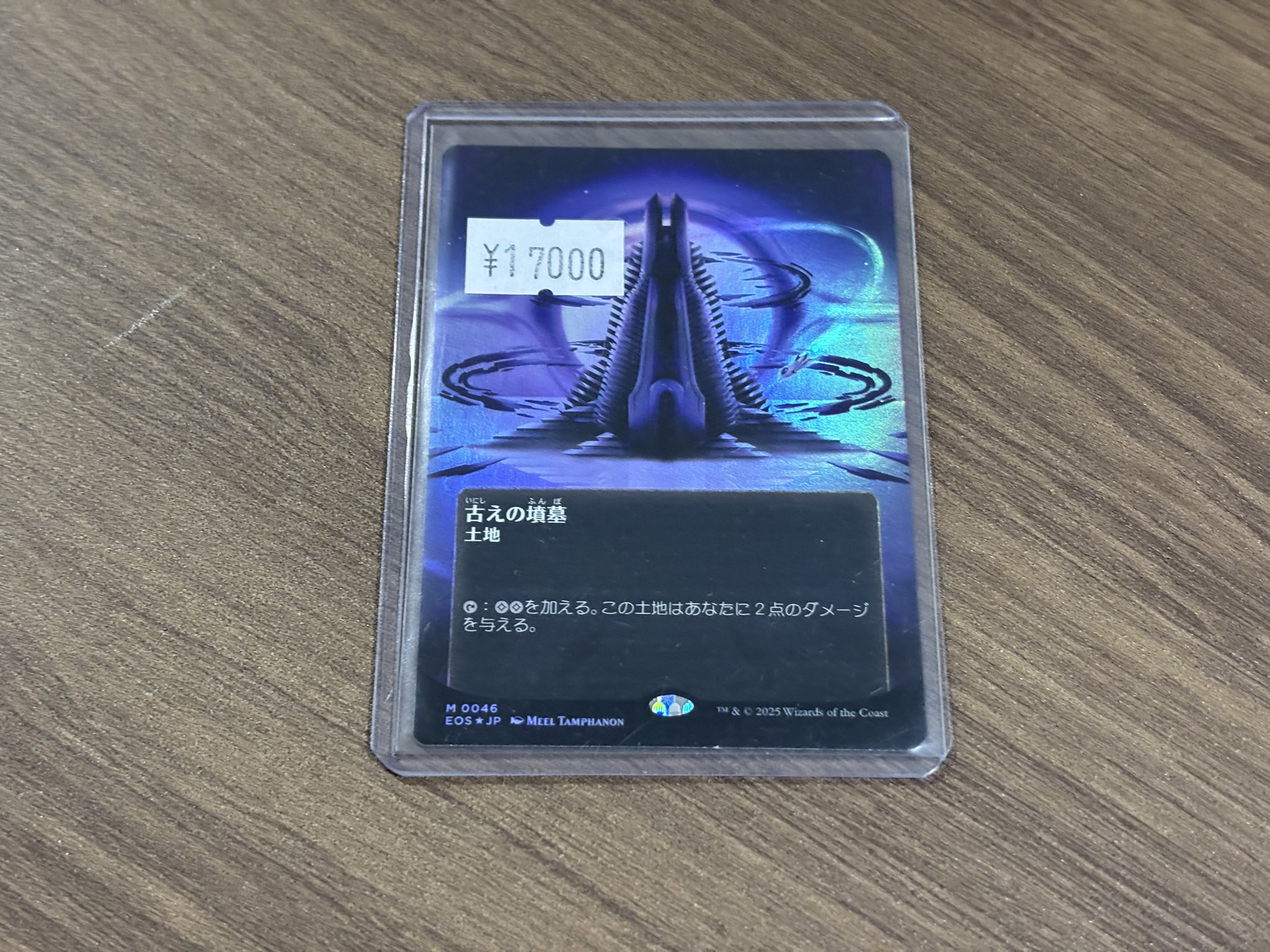 MTG 古えの墳墓 星景 ボーダーレス 日本語版 MTG 古えの墳墓/Ancient