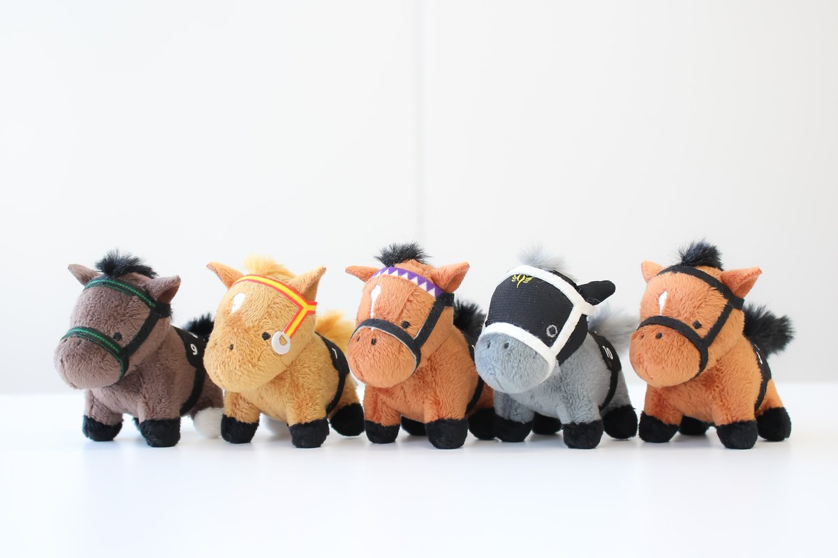 12月発売商品のご紹介 サラブレッドコレクションぷちぬいぐるみ6 競走