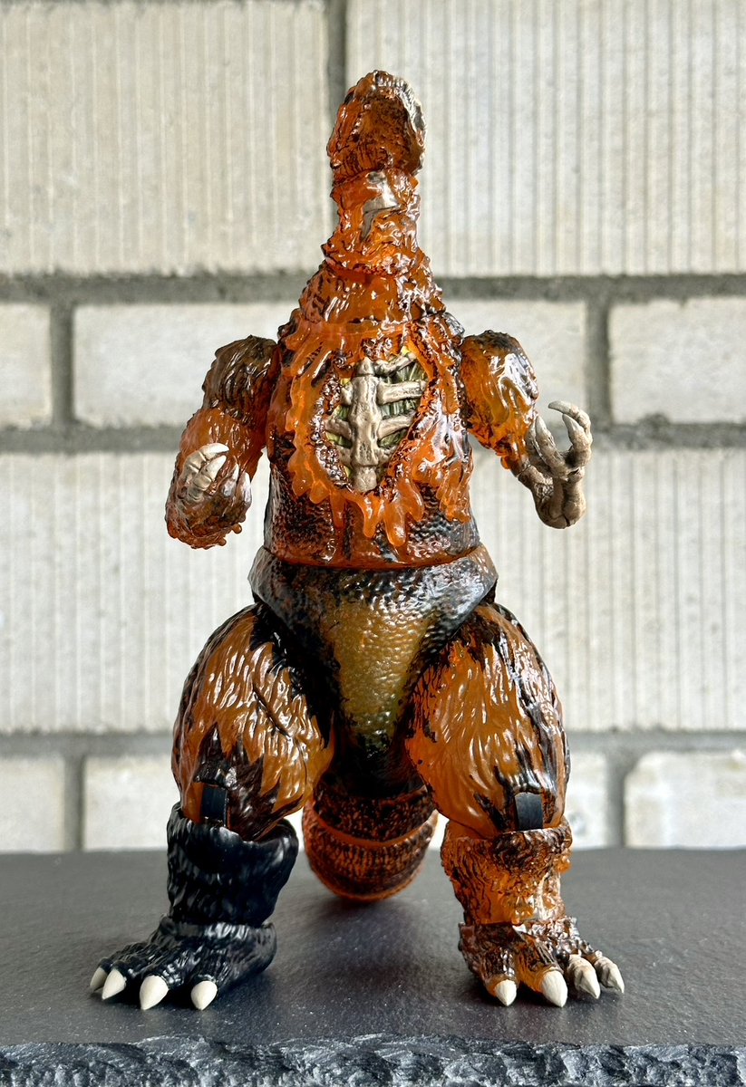 SUPER7 1200* ゴジラ🔥💥⚠️ ゴジラVSデストロイア」で放射能でメルト