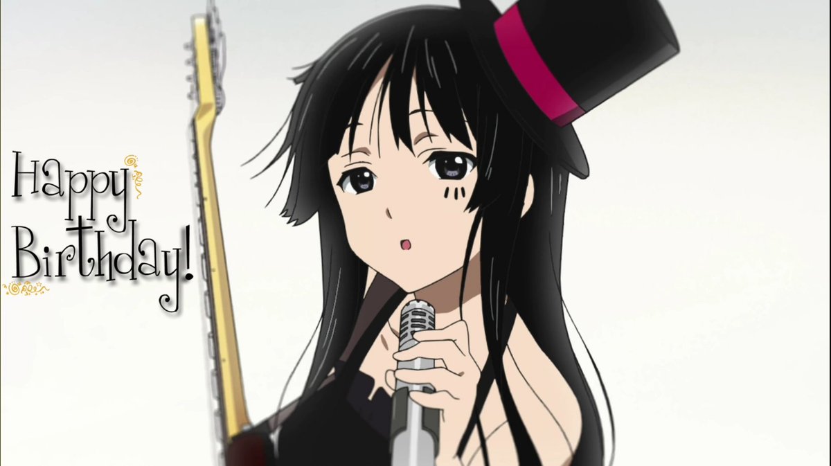 本日1月15日は秋山澪さんのお誕生日です