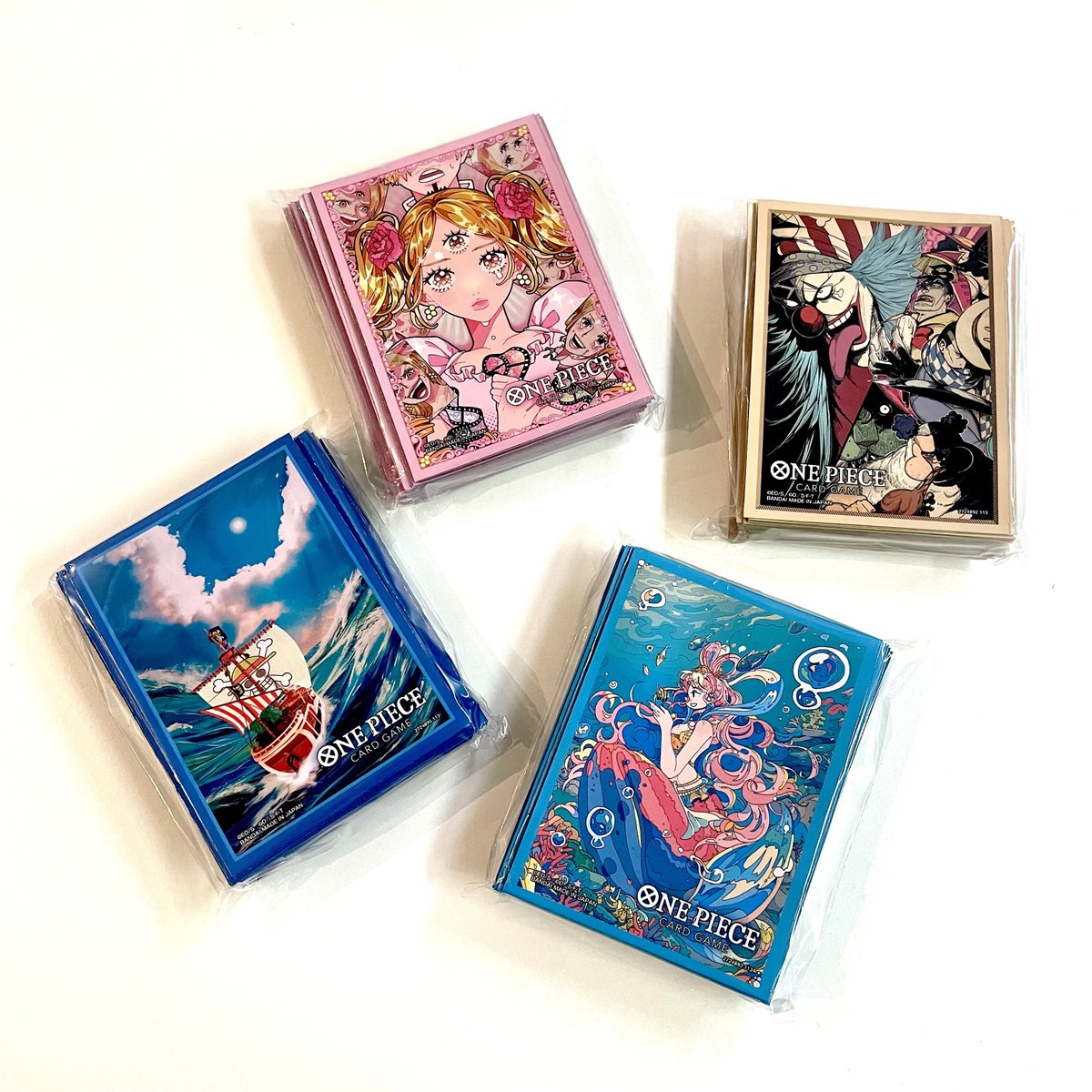 本日発売】 #ONEPIECEカードゲーム 『オフィシャルカードスリーブ