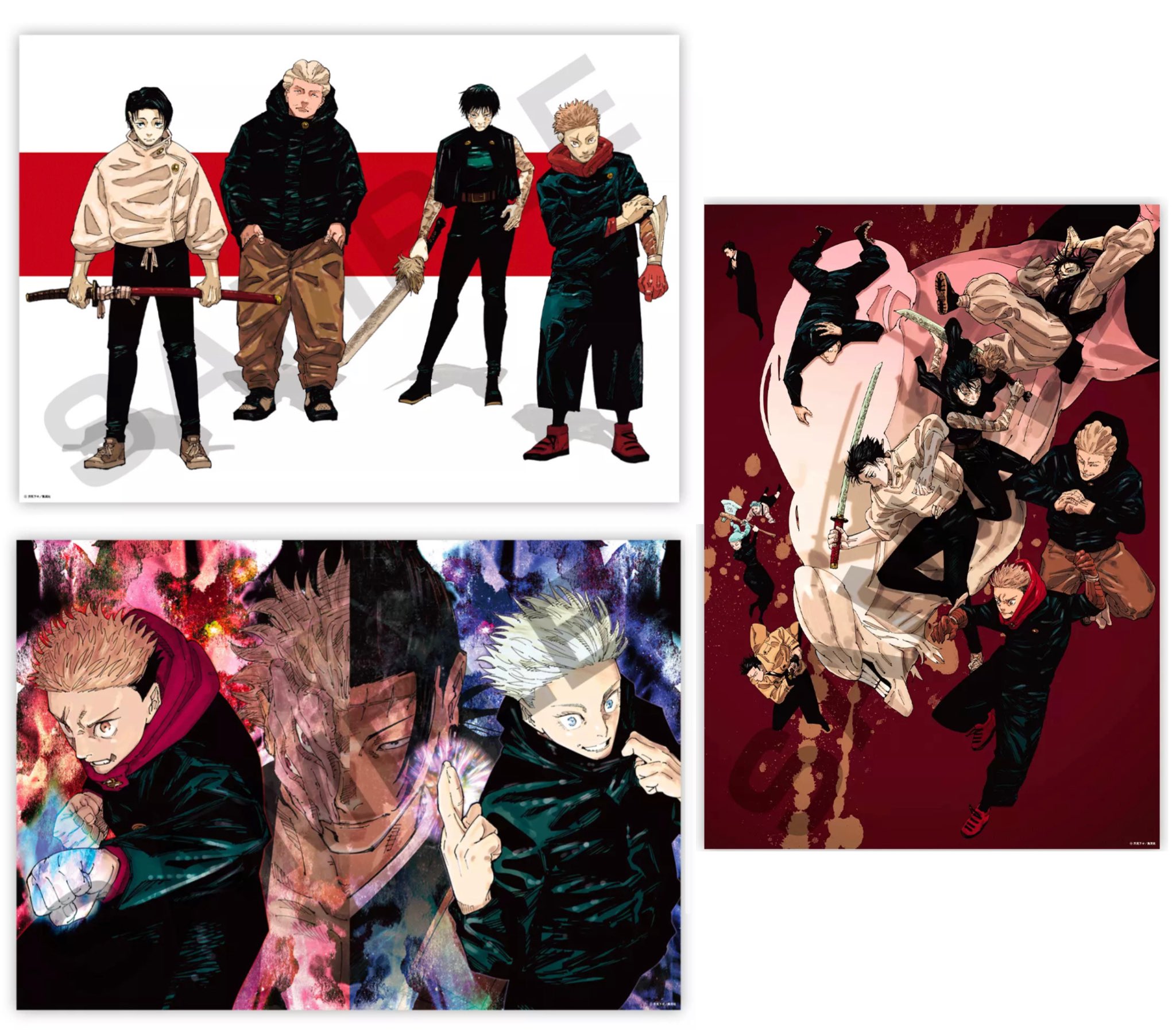◇全5種セット◇ 呪術廻戦 リッチポスター 最終巻発売記念 週刊少年