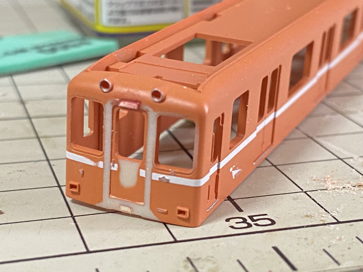 191,【鉄道模型製作】鉄コレ 近鉄6800系ラビットカーを加工してみた