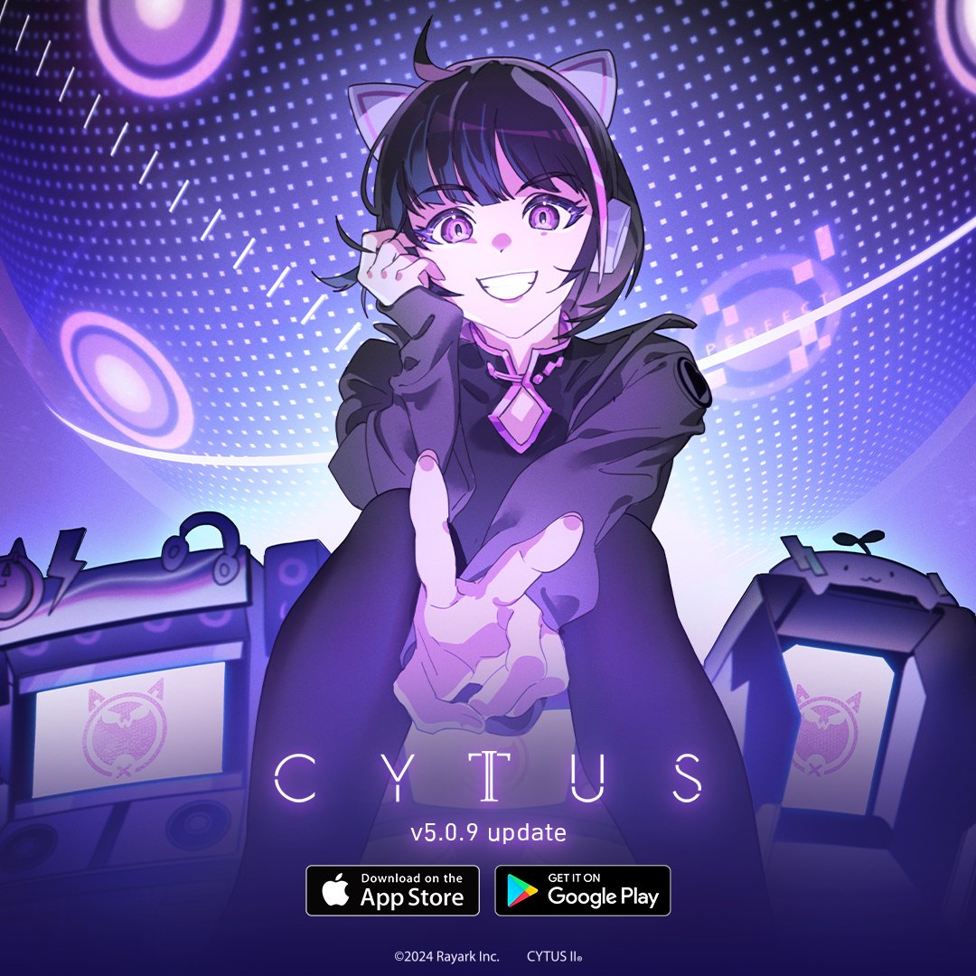 Cytus II 5.0.9 アニバーサリーアップデート - The CAPSO! 新曲報酬
