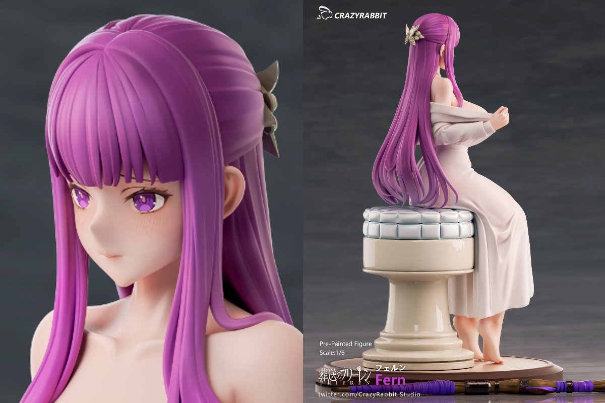 🔞海外】Crazy Rabbit Studio、『葬送のフリーレン』の『フェルン』が