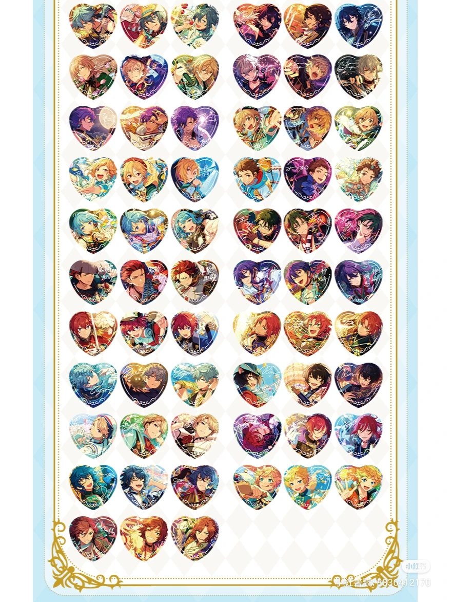 📢新商品情報📢 傾心缶バッジ✨ キャラごと販売制