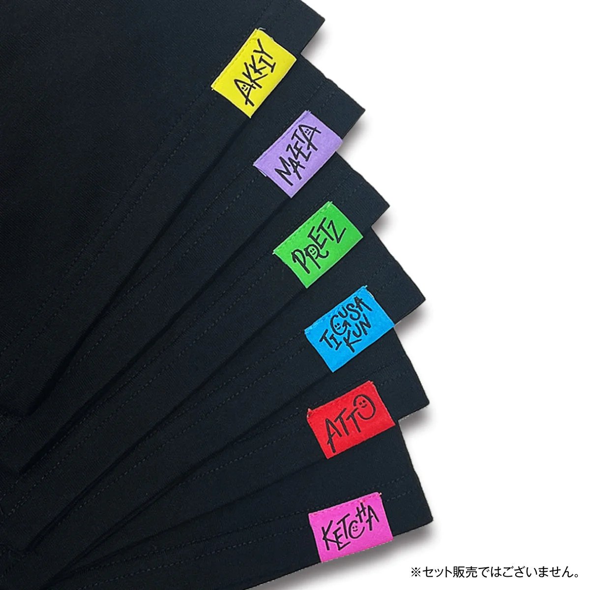 📣AMPTAKxCOLORS 新グッズ登場📣 「#AMPTAK」Tシャツ(RAINBOWxPATROL