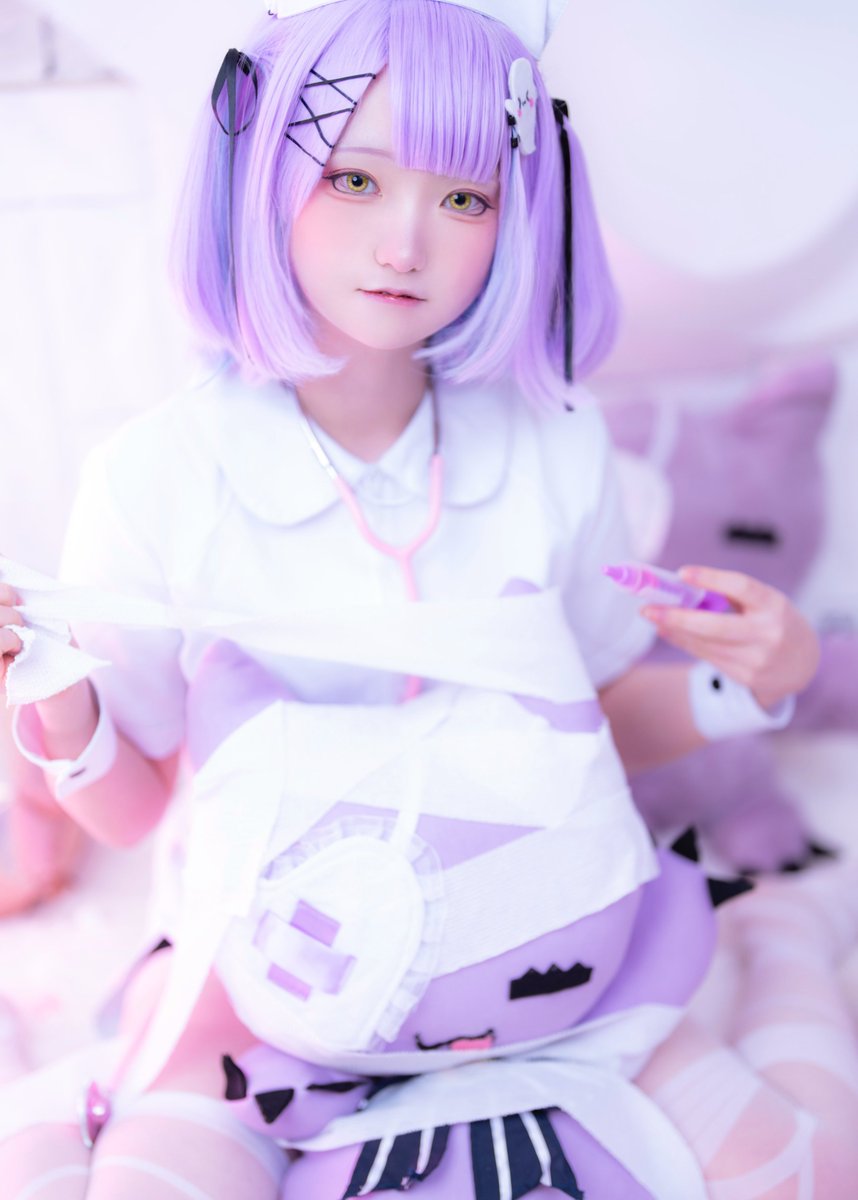 コスプレ/Cosplay ぶいすぽっ！ 紫宮るな -⚠︎捏造衣装- いたいの