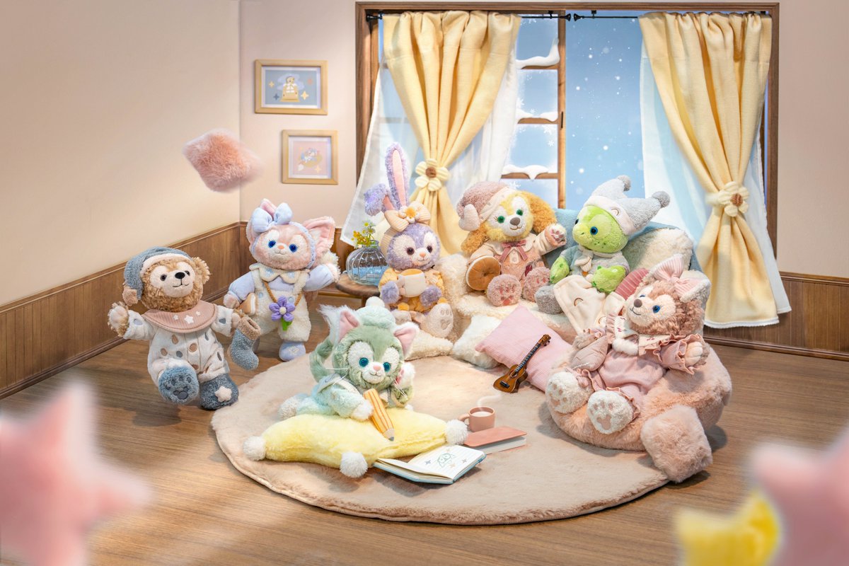 ダッフィー＆フレンズのCozy Togetherシリーズ』／ 温かいお洋服に