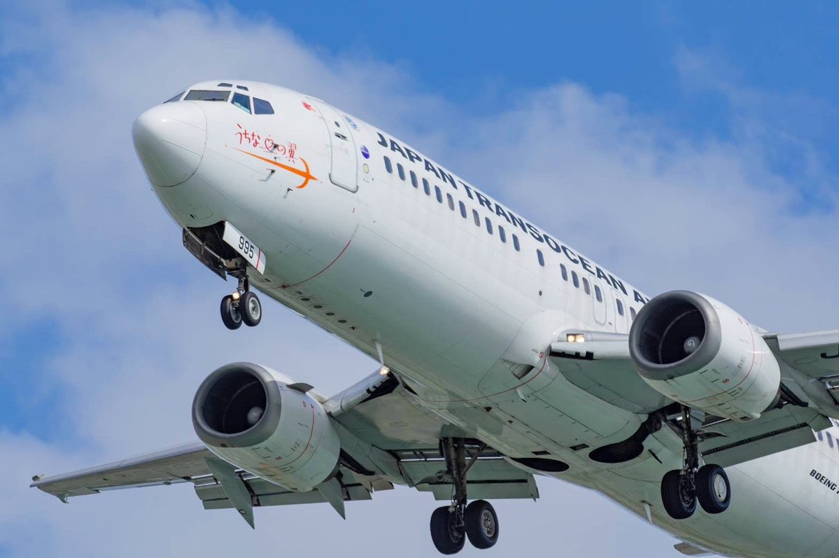 懐かしの ボーイング737-400型機 ✈️✨ 1994年の導入以来 約25年
