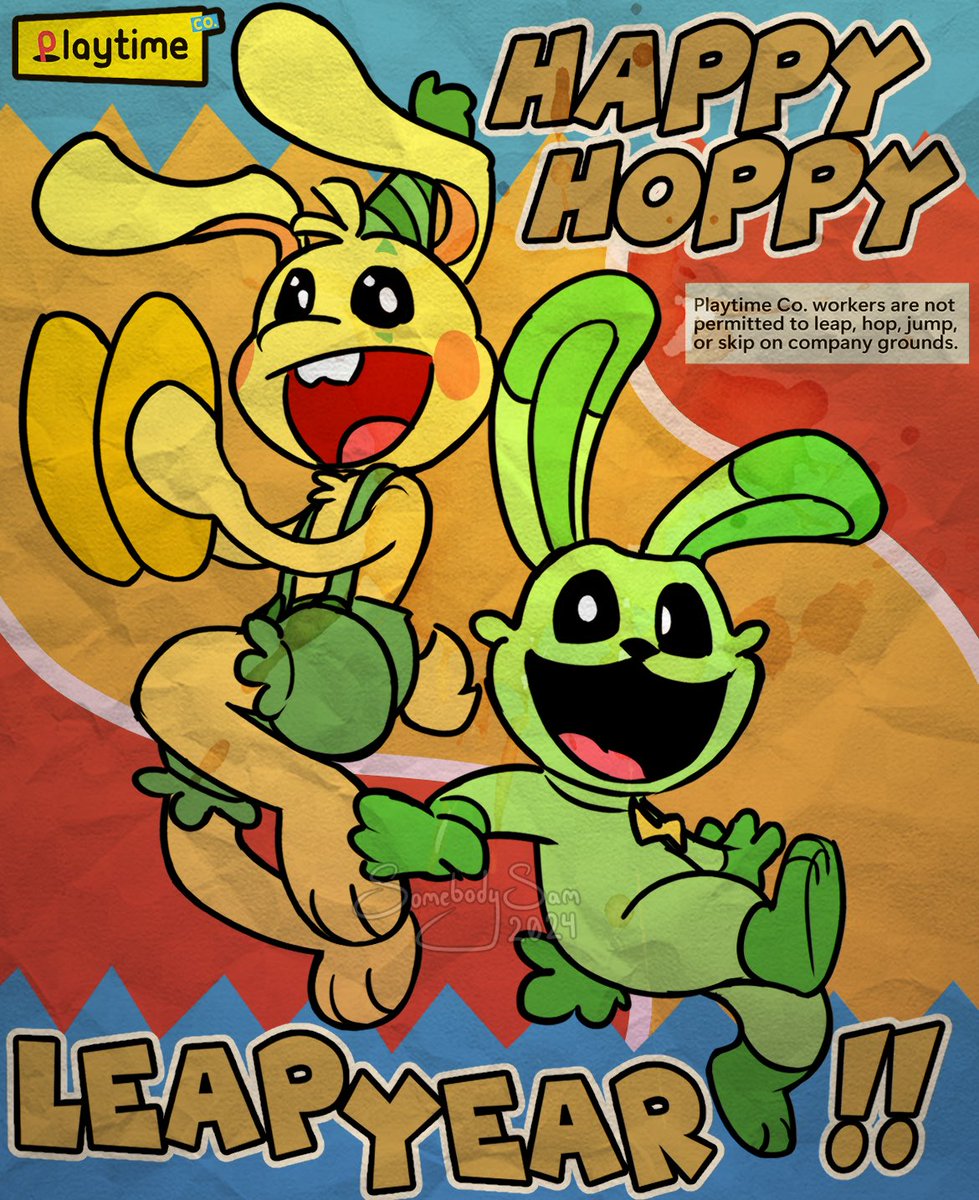 I had this idea very last second happy leap year!! +little comic