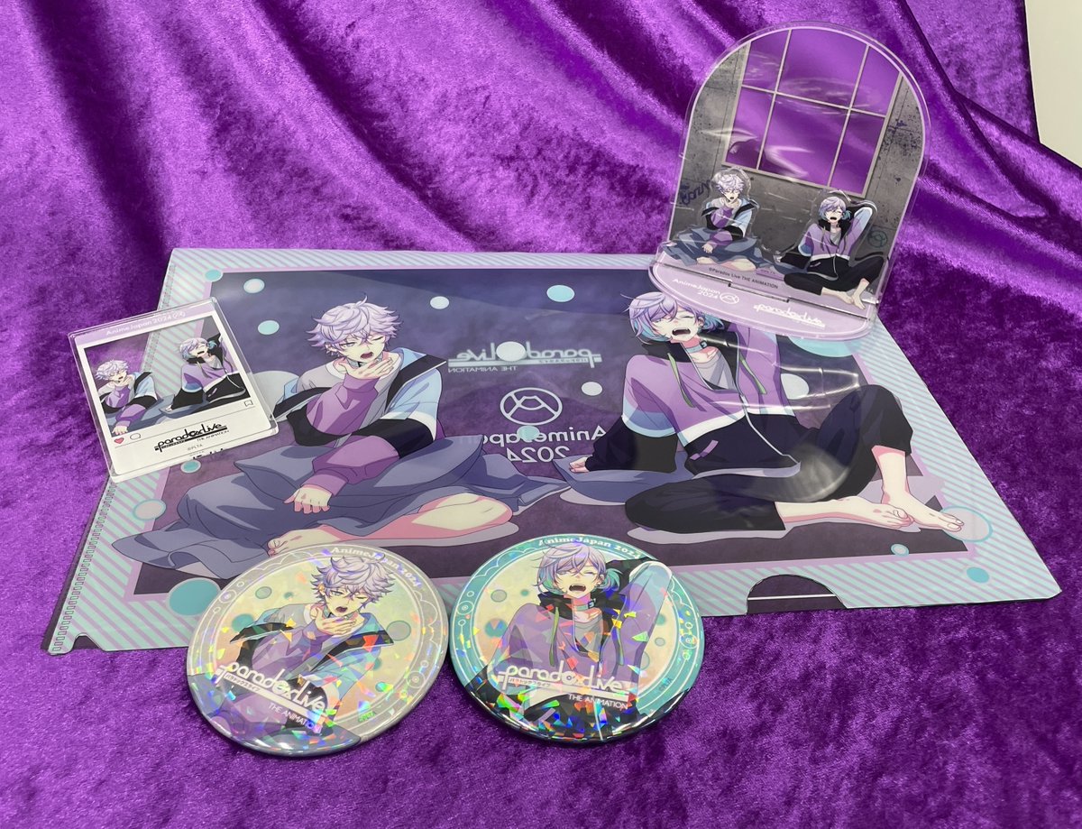 AnimeJapan 2024 Paradox Live THE ANIMATIONコラボグッズ