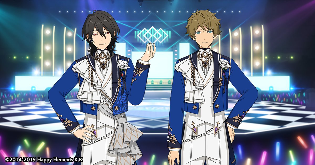 スカウト情報】 零と翠のカードにはルーム衣装が付いています🎵 ⭐5 朔