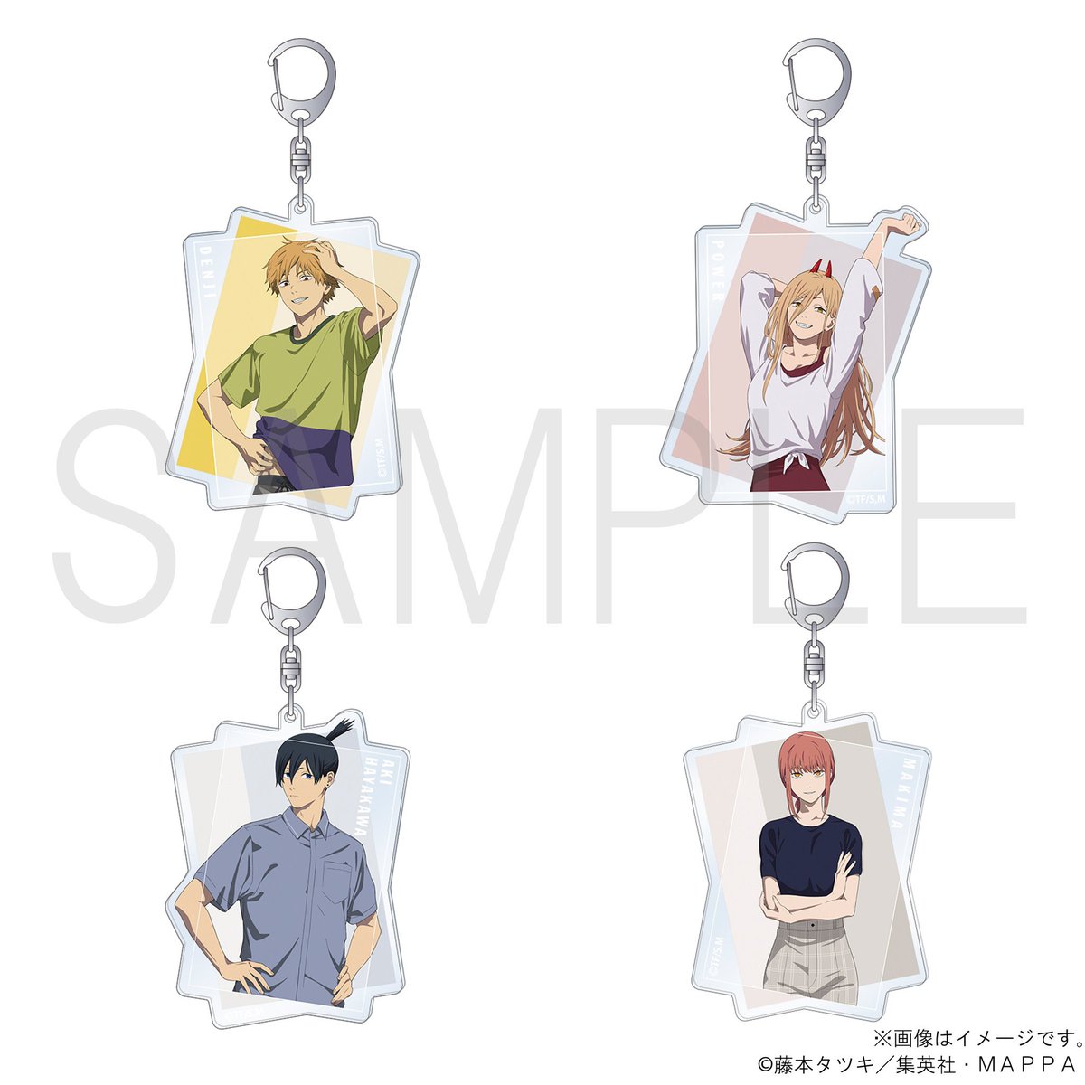 TVアニメ『チェンソーマン』 デンジ・パワー・早川アキ・マキマ 私服