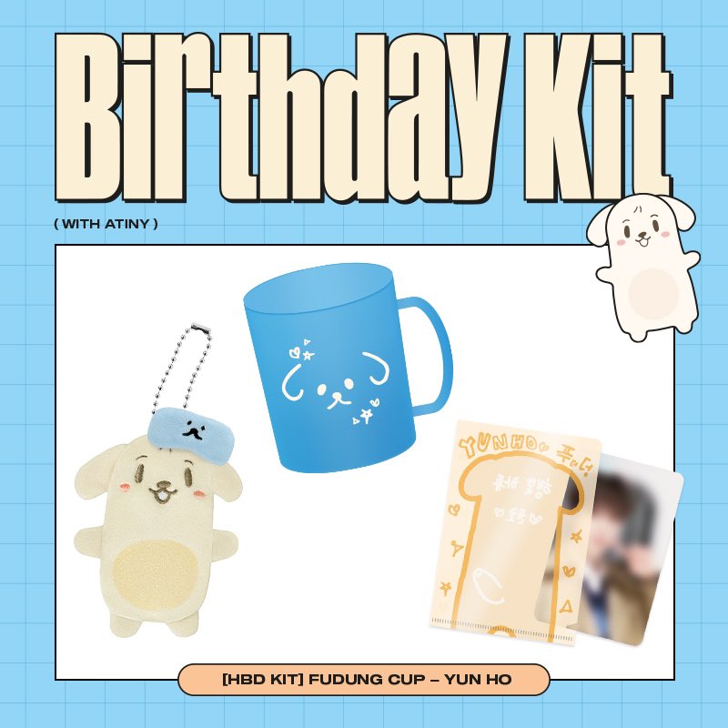 📢] ATEEZ 2024 HAPPY BIRTHDAY KIT YUNHO💙 YUNHOの誕生日MD 'FUDUNG
